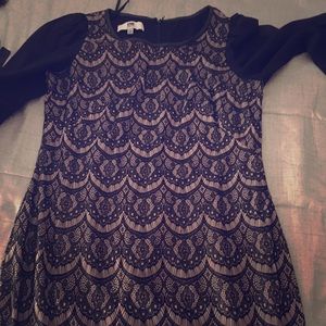 Long sleeve midi dress